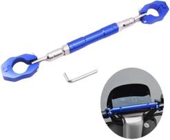 LEAUNGYOO Motociklo Balanso Strypas Vairo Stabilizatorius Universalus Montavimo Skersmuo 0,9 colio (22 mm) Rankena mėlyna
