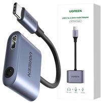 Adapteris Audio Ugreen Cm231 Usb-C į Mini Jack 3.5Mm (Pilka)