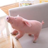 1 vnt. 25 cm tikroviškas mielas animacinis paršelis pliušinis žaislas minkštas prikimštas gyvūnas paršelio lėlė gimtadienio dovanai žaislas Kawaii dovana mergaitėms 13cm