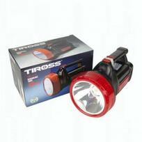 TIROSS LED įkraunamas žibintuvėlis su rankena TS2260