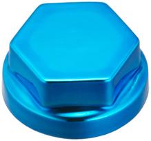 Kitaco 0900-000-80003 Bolt Cover, Universal for 0.4 inch (10 mm) Opposite Sides, Blue For 10mm sides mėlyna