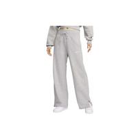 Nike High-Waisted Knit Wide-Leg Sports Pants Women Bottoms Grey FZ7208-063 L