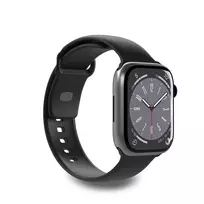 Puro Icon Silicone apyrankė skirta Apple Watch 42 / 44 / 45 / 49 mm – juodos spalvos (2 vnt)