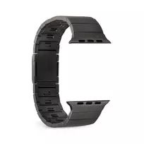 Puro TITAN Stainless Steel Apple Watch Band 42/44/45/49mm – juodos spalvos
