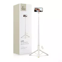 Asmenukių lazda Tech-Protect L09S with tripod – beige
