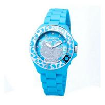 Laikrodis HELLO KITTY HK7143B-01. Kwarcowy, Kolor mėlyna. Kobieta.