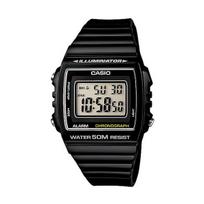 Laikrodis Casio Collection Vintage CASIO TIMELESS COLLECTION modelis SPORT ILLUMINATOR WR 50M, ALARM, CHRONOGRAPH - Juodas