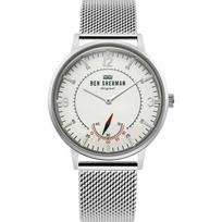 Laikrodis BEN SHERMAN WB034SM. Kwarcowy, Kolor balta. Mężczyzna.