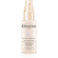 Kérastase Gloss Absolu Anti-Frizz Glaze Milk nenuplaunamasis purškiklis plaukų blizgesiui ir švelnumui užtikrinti 45 ml