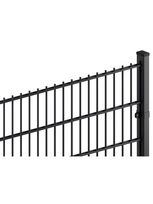 2D segmentas tvorai, 2,5x1,23 m, 200x50 mm, ø5/4/5 mm, ZN+RAL7016