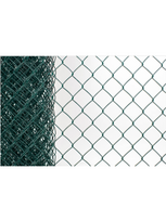 Tvoros tinklas, pintas, 1500 mm, 50x50 mm, ø1,5/2,5 mm, 10 m, RAL6005