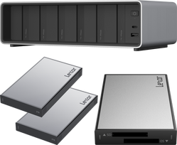 Lexar Professional Workflow Pro with Thunderbolt4 uplink I with Dual SD reader and 2x2TB SSD