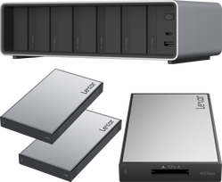 Lexar Professional Workflow Pro with CFexpress Type A reader and 2x2TB SSD