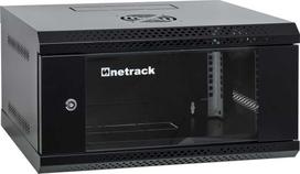 „NetRack“ spintelė, prie sienos montuojama serverio spintelė, RACK 19 4U, 400 mm, ECO-Line*, juoda