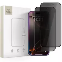 Tech-Protect Glass Spy+ 2-pack privacy glass skirtas Apple iPhone 16 Pro Max /17 Pro Max