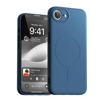 Mercury Semi-Silicone MagSafe Case for iPhone 16e / 17e, blue