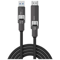 4smarts ComboCord USB4 HDMI 240W 1.5m black cable