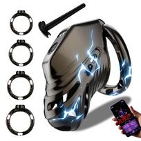 Sevanda Electric Shock Chastity Cage Manual Lock
