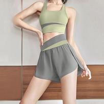 Women's Summer Cross-Border Fitness Set: Quick-Dry Sport Underwear & Yoga Pants for Running & Gym - 2025. Medium