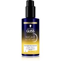 Schwarzkopf Gliss Oil Nutritive plaukų lakas naktinė priemonė Night Nutri Mist 100 ml