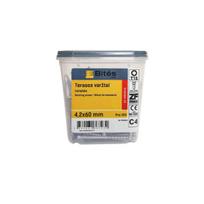 Bites PRO Medsraigtis - 4,2x60 mm C4 (200 vnt.) - terasai, paslėpto tvirtinimo