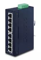 PLANET IGS-801M tinklo komutatorius Valdomas L2/L4 Gigabit Ethernet (10/100/1000) 1U Mėlyna