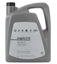 Variklinė alyva VW 0W20 VW GROUP LONGLIFE IV FE 5L