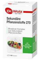 DR. WOLZ, PHYTOCHEMICALS polifenoliai, 120 kapsulių
