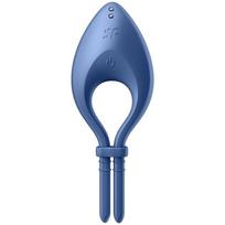 Išmanusis penio žiedas Satisfyer Bullseye (mėlynas)