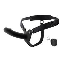 Hidden Desire Inferno 16 cm vibruojantis strap-on dildo