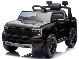 Vienvietis vaikiškas elektromobilis Ford Ranger, juodas