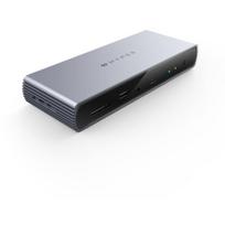HDTB4D-EU, docking, Thunderbolt 4, 96 W, 3.5 mm, 10,100,1000,2500Mbits, grey