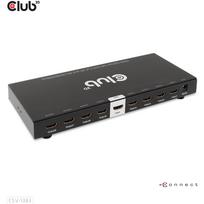 I/O VIDEO SPLITTER HDMI 8PORT/3D 4K 60HZ CSV-1383 CLUB3D