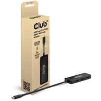 I/O HUB USB-C HDMI TRIPLE/CSV-1554 CLUB3D