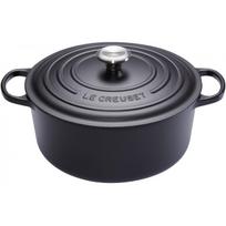 Le Creuset Signature Roaster round 26cm black Schwarz (21177260000430)