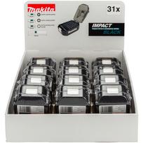 Makita Impact Black - Schlagschrauber Bitsatz - 31 Stücke - torx, phillips, pozidriv - Länge: 25 mm (Packung mit 12) (E-03090)