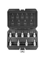 Antgaliai TORX, komplekte 9 vnt.,