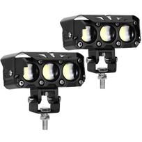 KAWELL 60W Motociklo rūko žibintai, LED motociklo priekiniai žibintai, Motociklo papildomas žibintas, Motociklo priekinis žibintas, LED 60W geltona