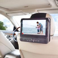 Wanpool automobilio galinės sėdynės galvos atramos laikiklis, sukurtas tinkamam Sony BDPSX910 Blu-Ray nešiojamam grotuvui ir kitiems 9 colių nešiojamiems pasukamo ekrano DVD grotuvams juoda