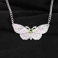 Rare Peridot Gemstone 925 Sterling Silver Jewelry Pendant 0.7  For Wedding Gift CP-35-6