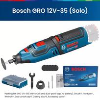 Bosch belaidis šlifuoklis GRO 12V-35 sunkiems darbams pjovimo įrenginys įkraunamas belaidis šlifuoklis
