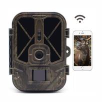 2025 4K 30MP Tiesioginės transliacijos WiFi Stebėjimo kamera APP Bluetooth Medžioklės kameros su 10000mAh Li-baterija Naktinis matymas WiFi940PROLI Wifi Camera