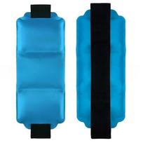 Adjustable Sports Waist & Neck Ice Pack Wrap – Reusable Hot/Cold Therapy for Muscle Recovery & Pain Relief dangaus mėlyna spalva