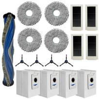 Priedų rinkinys Ecovacs Deebot X5 Omni/X5 Pro Omni - Filtras/Maišelis/Šluostė/Šoninis šepetys/Pagrindinis volelis Phonillico®