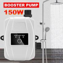 150W Buitinis Automatinis Vandens Siurblys Jungtis Slėgio Kėlimo Siurblys Maišytuvui Virtuvės Kriauklei Dušo Galvutei Kėlimo Siurblio Rinkinys 24V DC balta
