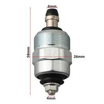 12V 1A Dyzelinio generatoriaus kuro siurblio solenoidas T TA W +~
