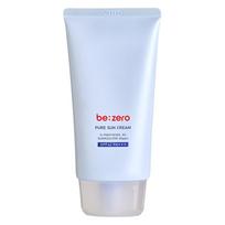 Derma Factory Be:Zero Pure apsauginis kremas nuo saulės SPF42 PA+++ 80g – Veganiškas mineralinis apsaugos nuo saulės kremas, drėkinanti ne nano formulė, švelni kasdienė apsauga nuo UV spindulių, Korėjietiškas