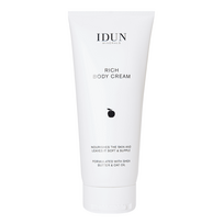 IDUN Minerals maitinamasis kūno kremas su sviestmedžių ir avižų aliejais, 200 ml