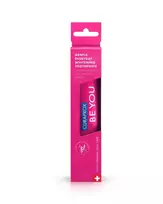 CURAPROX Be You balinanti dantų pasta, 60ml, tamsiai rožinė, džino toniko ir persimonų skonio