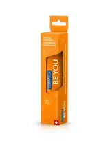 CURAPROX Be You balinanti dantų pasta, 60ml, oranžinė, persikų ir abrikosų skonio
